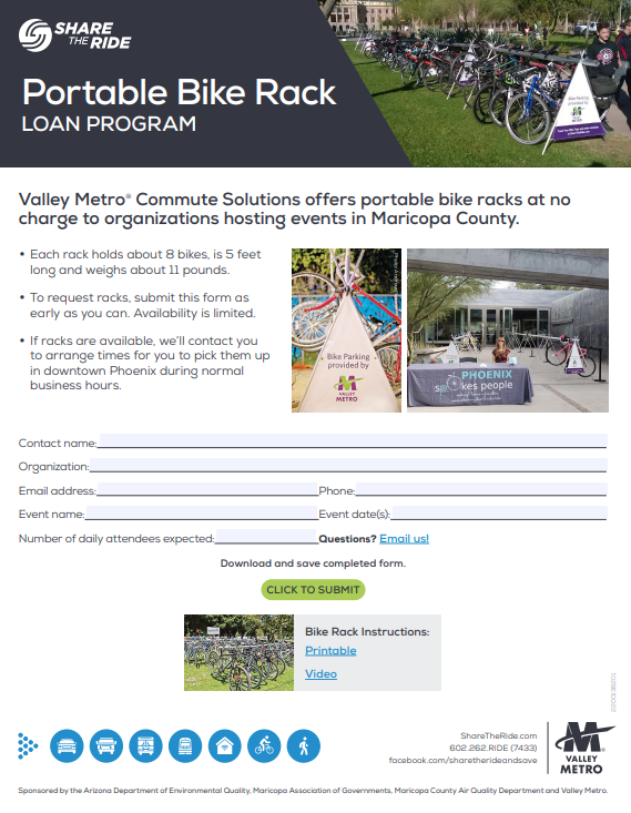 Portable Bike Rack Application
